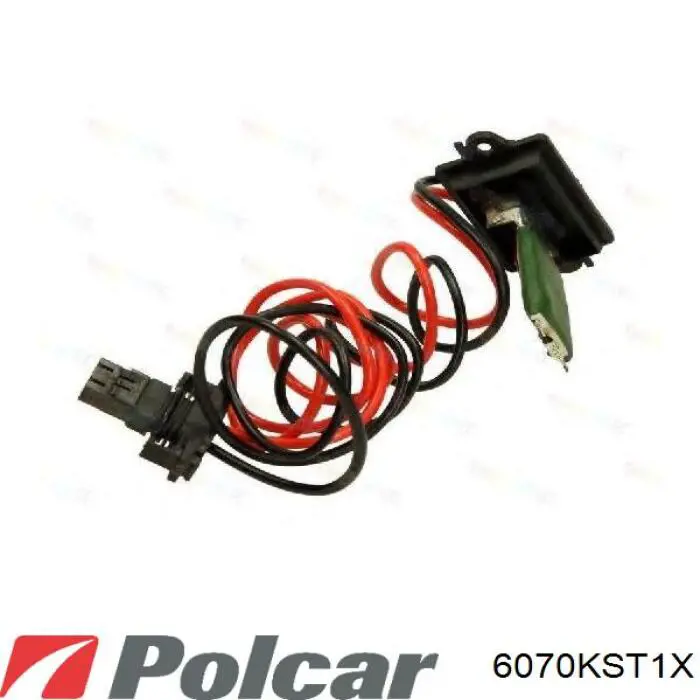 6070KST1X Polcar resistencia de motor, ventilador aire acondicionado