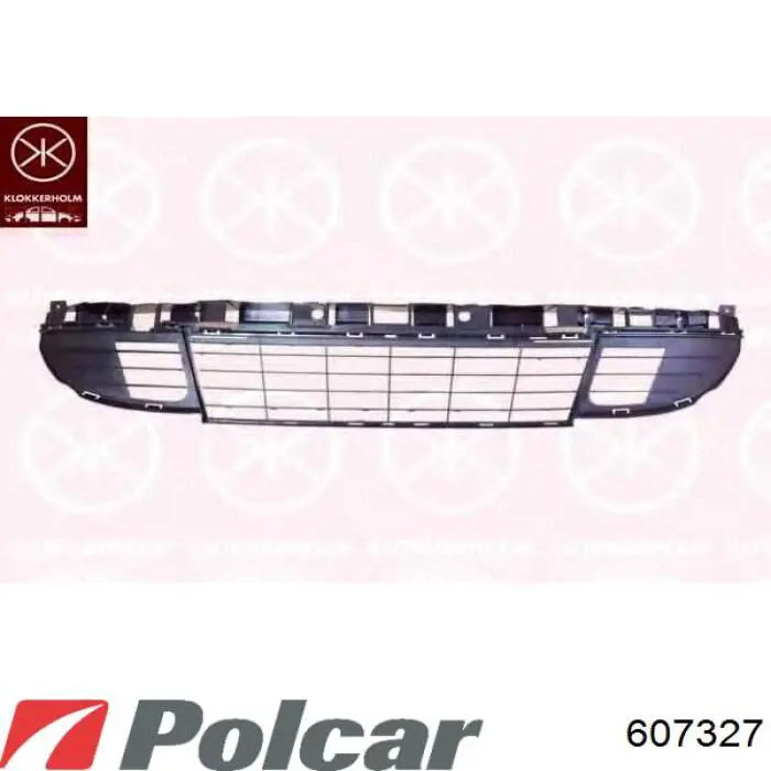 607327 Polcar rejilla de ventilación, parachoques delantero