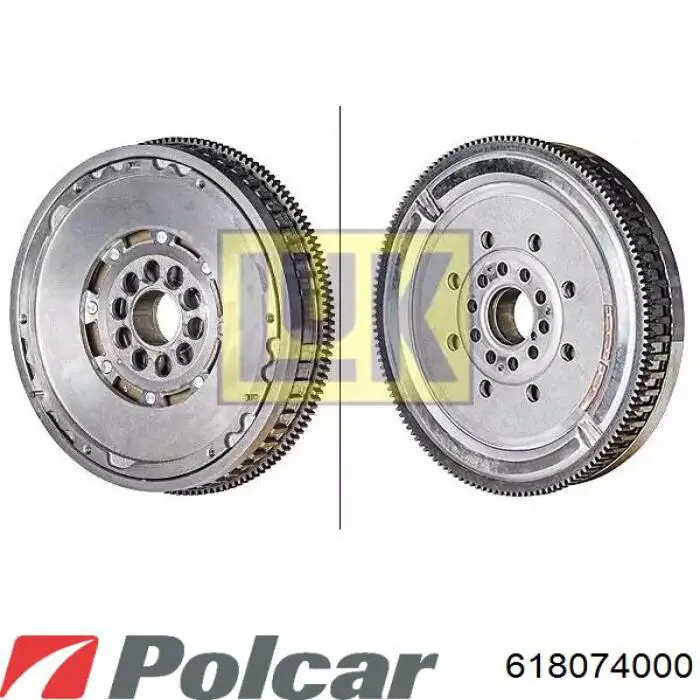 618 0740 00 Polcar kit de embrague (3 partes)