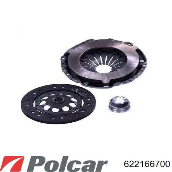 622 1667 00 Polcar kit de embrague (3 partes)