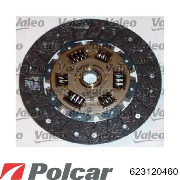 623120460 Polcar kit de embrague (3 partes)