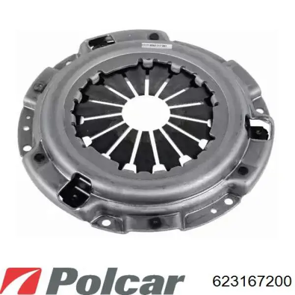 623 1672 00 Polcar kit de embrague (3 partes)