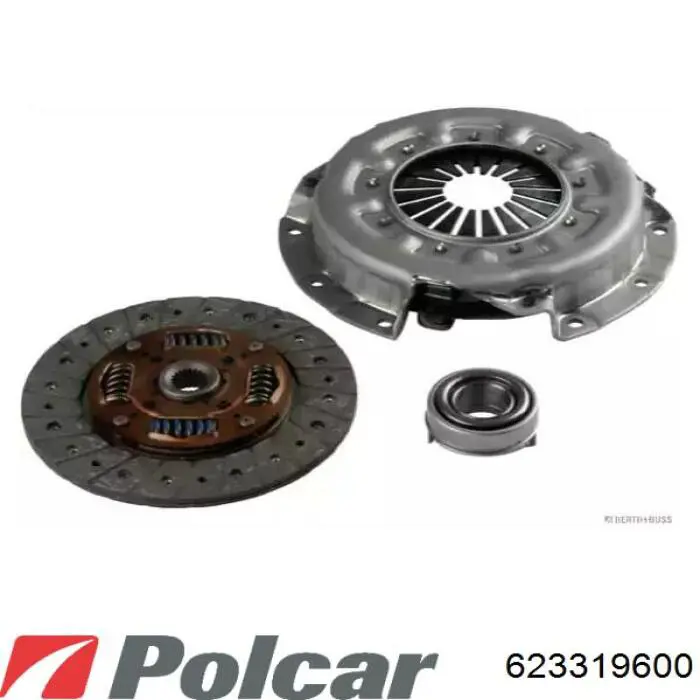 623319600 Polcar kit de embrague (3 partes)