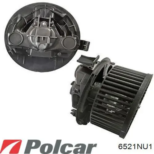 6521NU-1 Polcar motor eléctrico, ventilador habitáculo