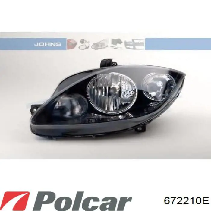  Faro derecho para Seat Toledo 2 