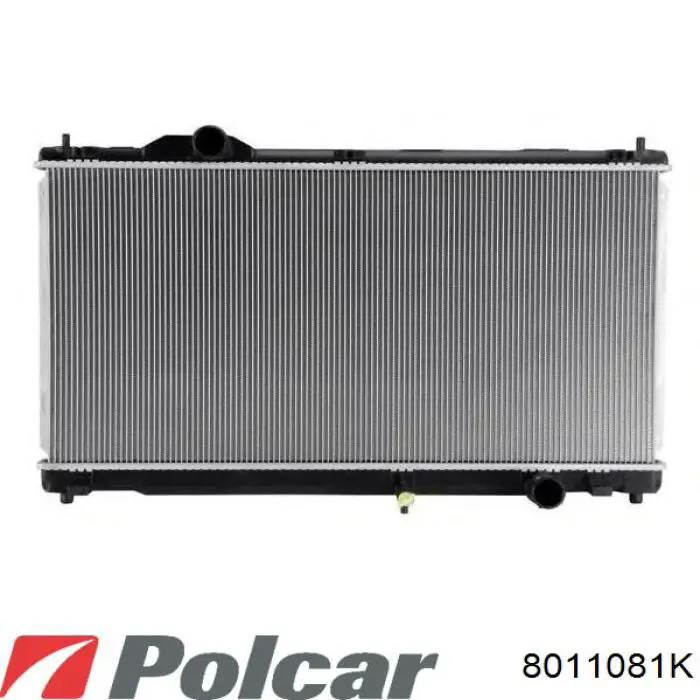 8011081K Polcar radiador refrigeración del motor