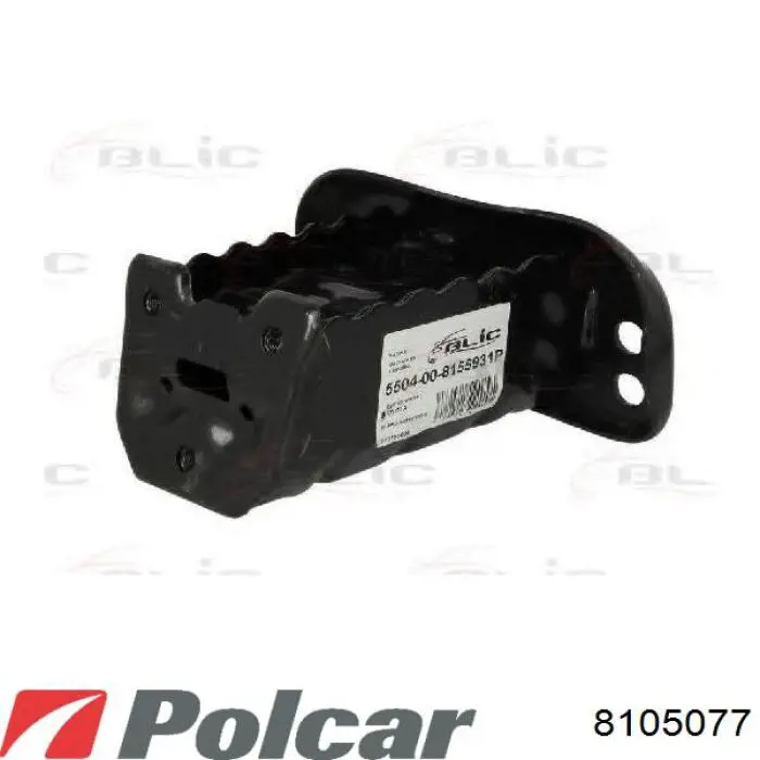 810507-7 Polcar soporte de amplificador de parachoques delantero