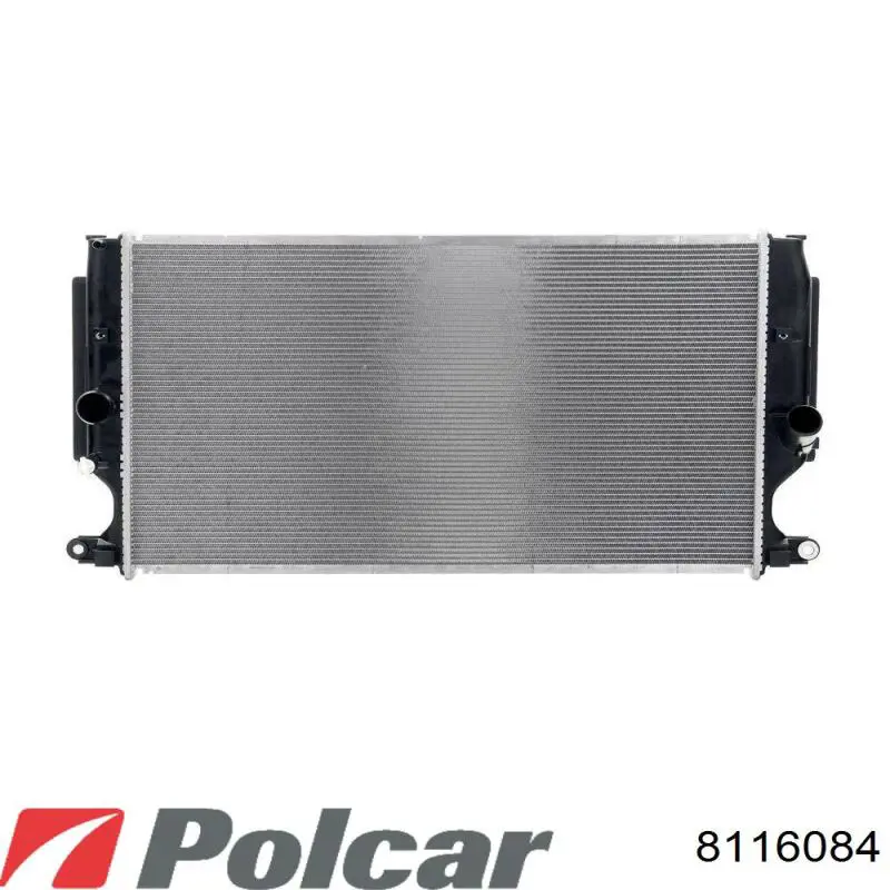 811608-4 Polcar radiador refrigeración del motor