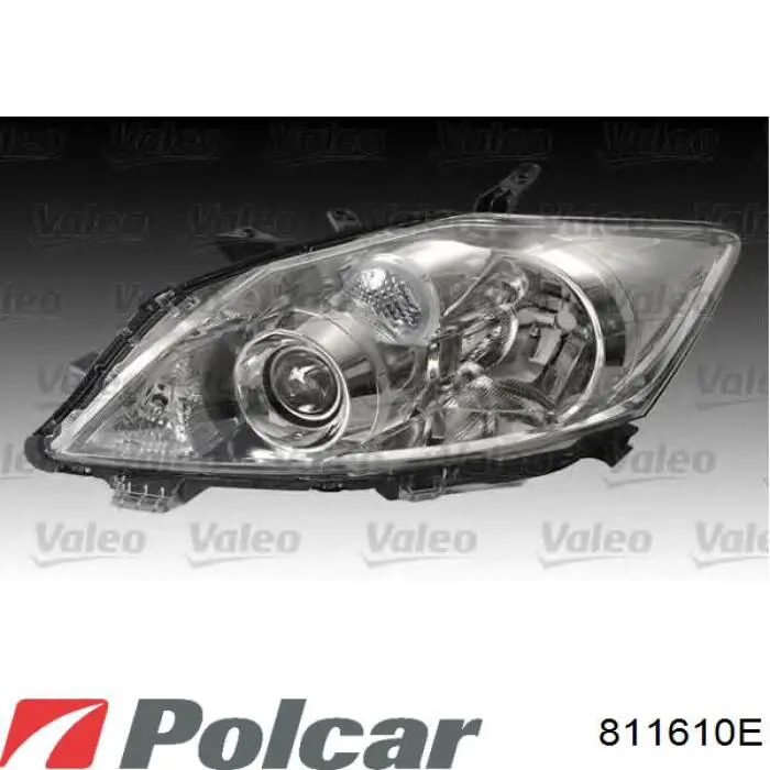 811610-E Polcar faro derecho