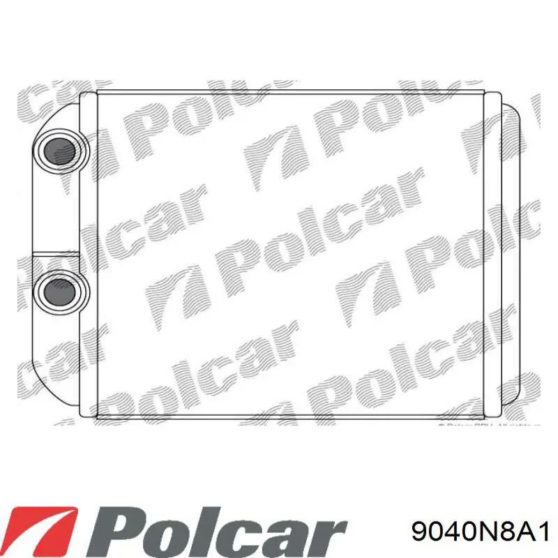 9040N8A1 Polcar radiador de calefacción