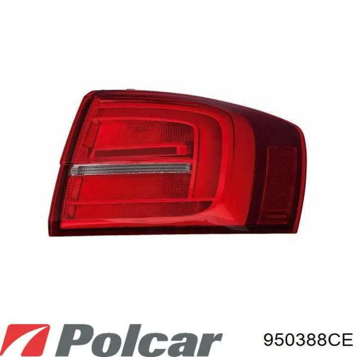 950388CE Polcar piloto posterior exterior derecho