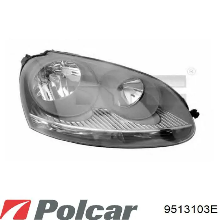 9513103E Polcar faro derecho