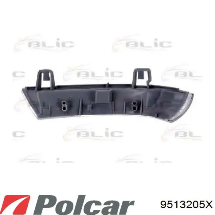 9513205X Polcar luz intermitente de retrovisor exterior derecho