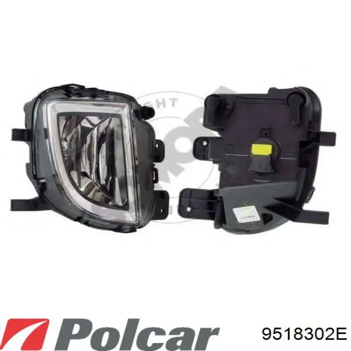  Faro antiniebla derecho para Volkswagen Touran 2 