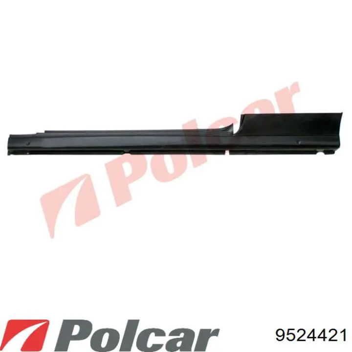  Chapa de acceso derecha para Volkswagen Polo 3 