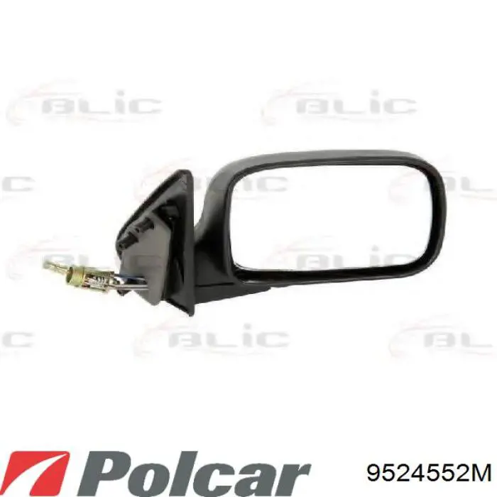  Cristal De Espejo Retrovisor Exterior Derecho para Volkswagen Polo 3 