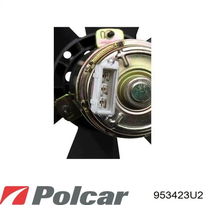 953423U2 Polcar ventilador (rodete +motor refrigeración del motor con electromotor completo)