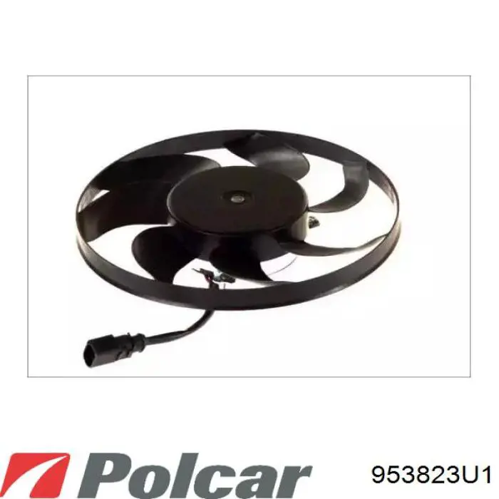 953823U1 Polcar ventilador (rodete +motor refrigeración del motor con electromotor completo)