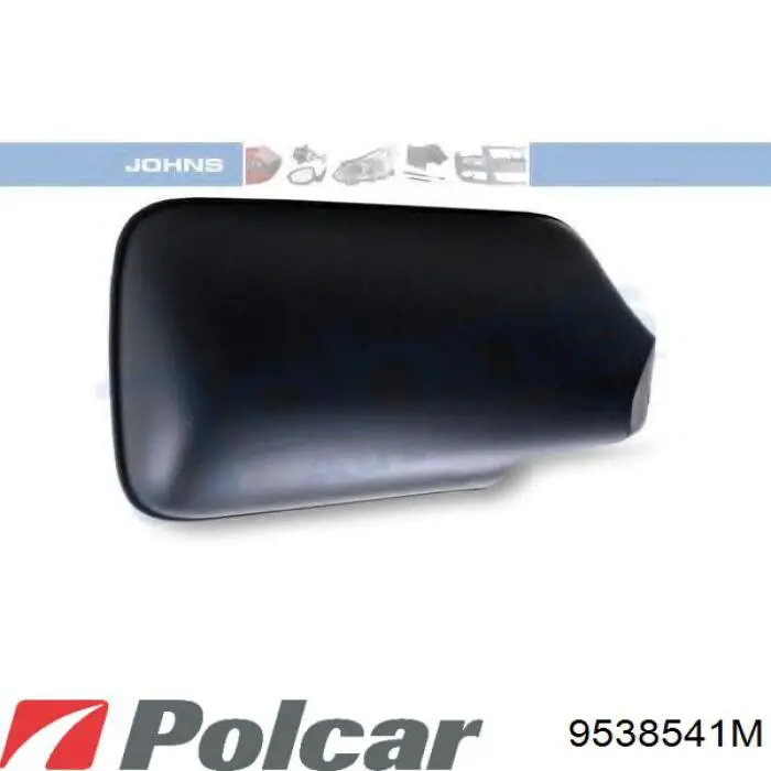 9538541M Polcar cristal de espejo retrovisor exterior izquierdo