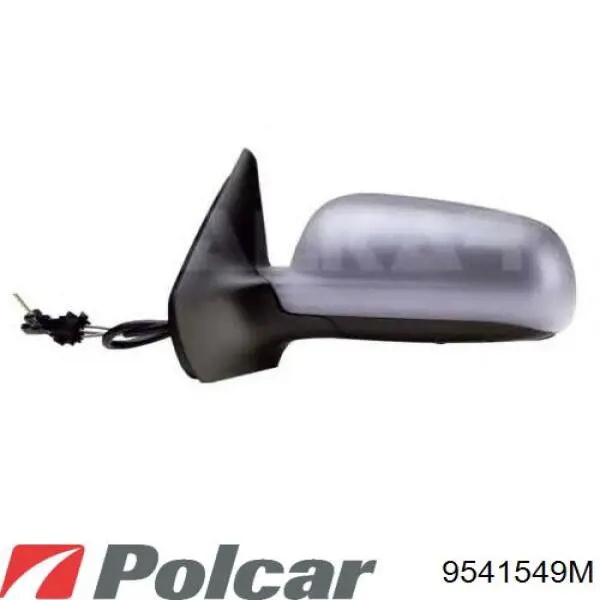 9541549M Polcar cristal de espejo retrovisor exterior izquierdo