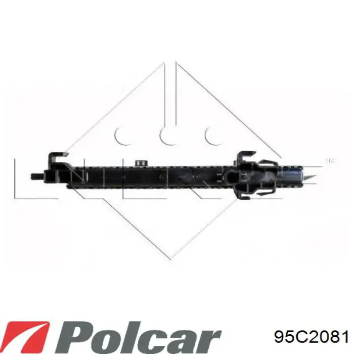 95C208-1 Polcar radiador refrigeración del motor