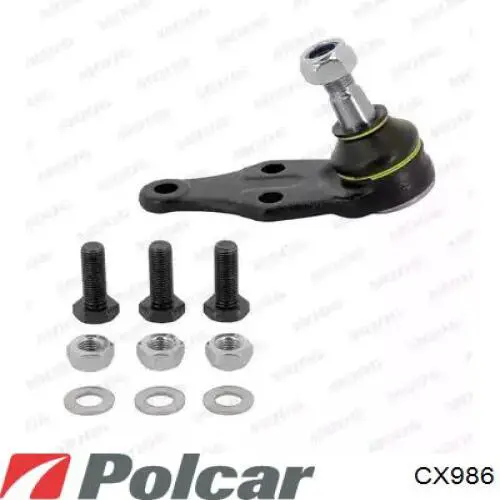 CX986 Polcar cojinete de rueda trasero