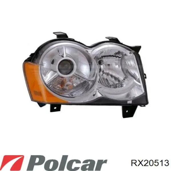 RX20513 Polcar soporte de parachoques trasero exterior