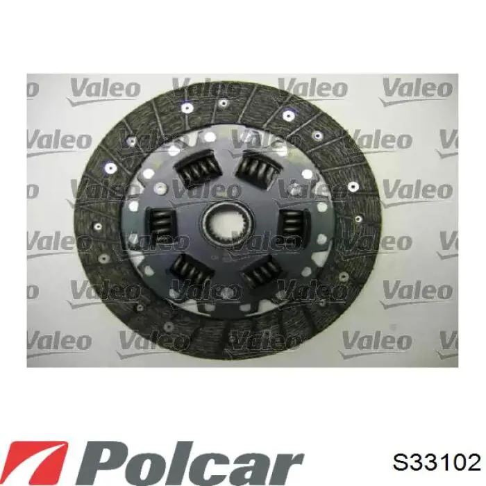 S33-102 Polcar kit de embrague (3 partes)