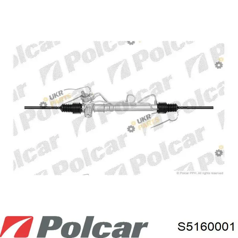 S5160001 Polcar cremallera de dirección