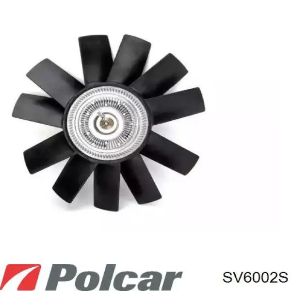 SV-6002S Polcar embrague, ventilador del radiador