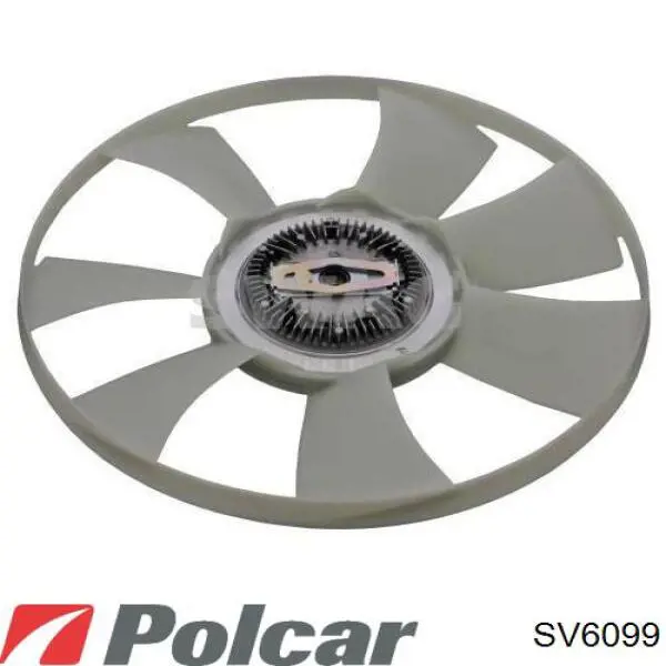 SV-6099 Polcar rodete ventilador, refrigeración de motor