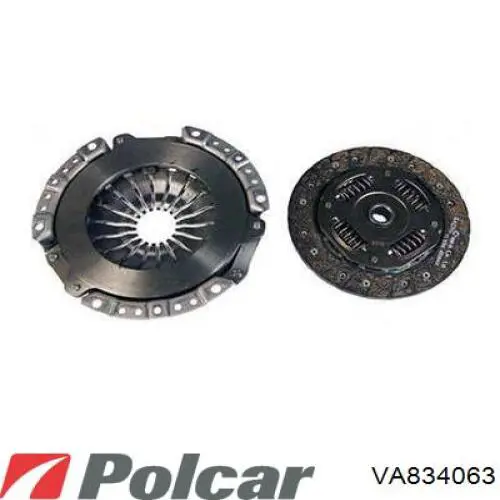 VA834063 Polcar kit de embrague (3 partes)