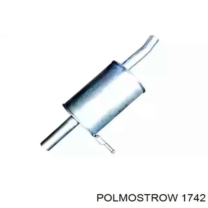 17.42 Polmostrow silenciador posterior