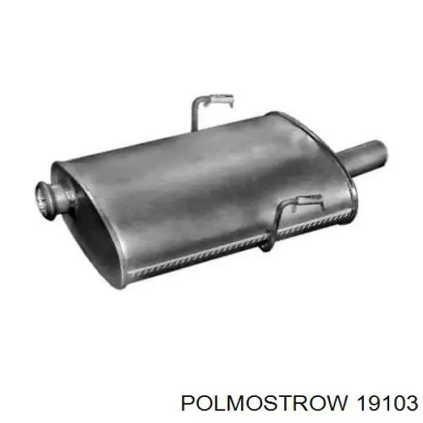 19.103 Polmostrow silenciador posterior