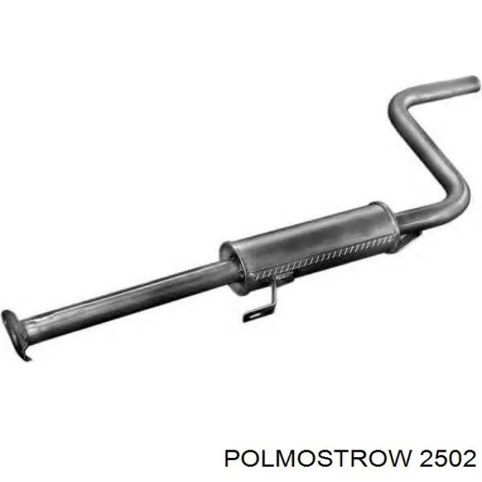 25.02 Polmostrow silenciador posterior