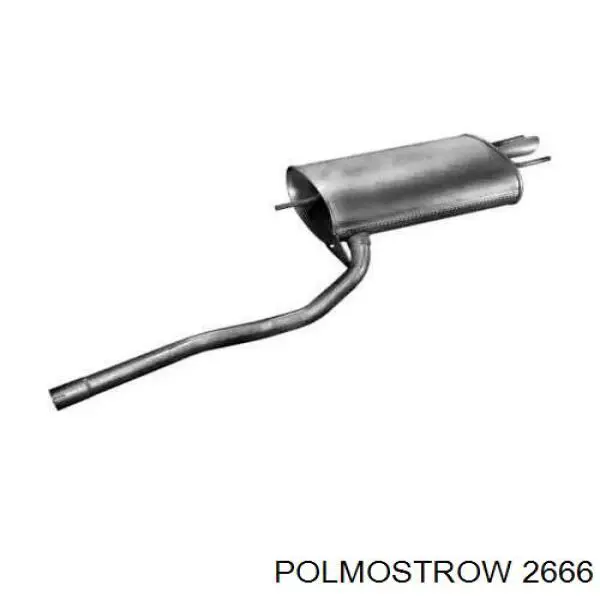 26.66 Polmostrow silenciador posterior