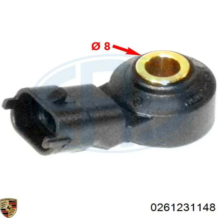 0261231148 Porsche sensor de detonaciones