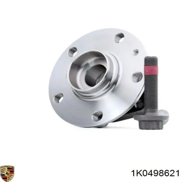 1K0498621 Porsche cubo de rueda delantero