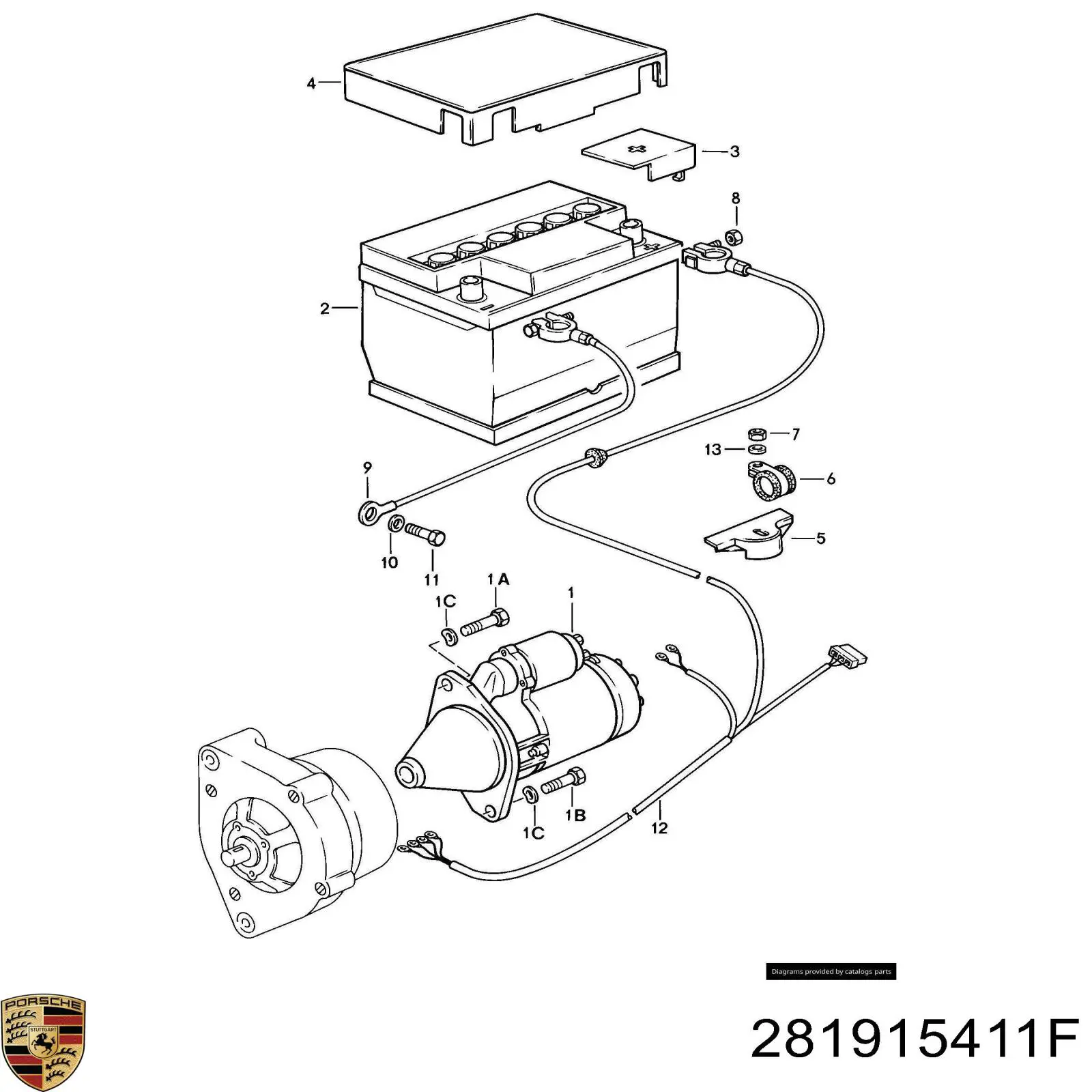 281915411F Porsche 