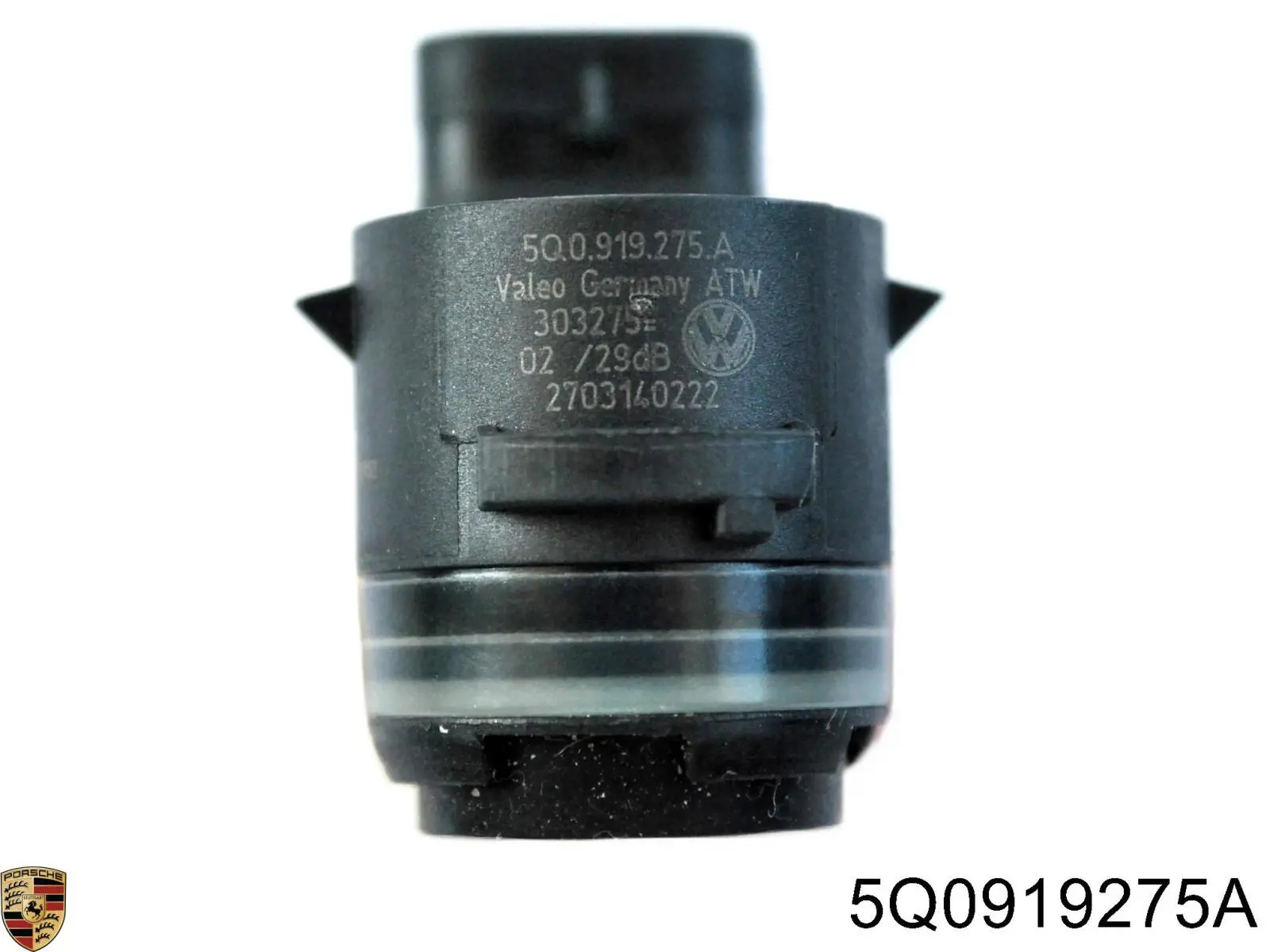 5Q0919275A Porsche sensor alarma de estacionamiento (packtronic Frontal)