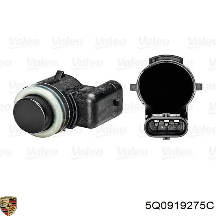 5Q0919275C Porsche sensor alarma de estacionamiento (packtronic Frontal)