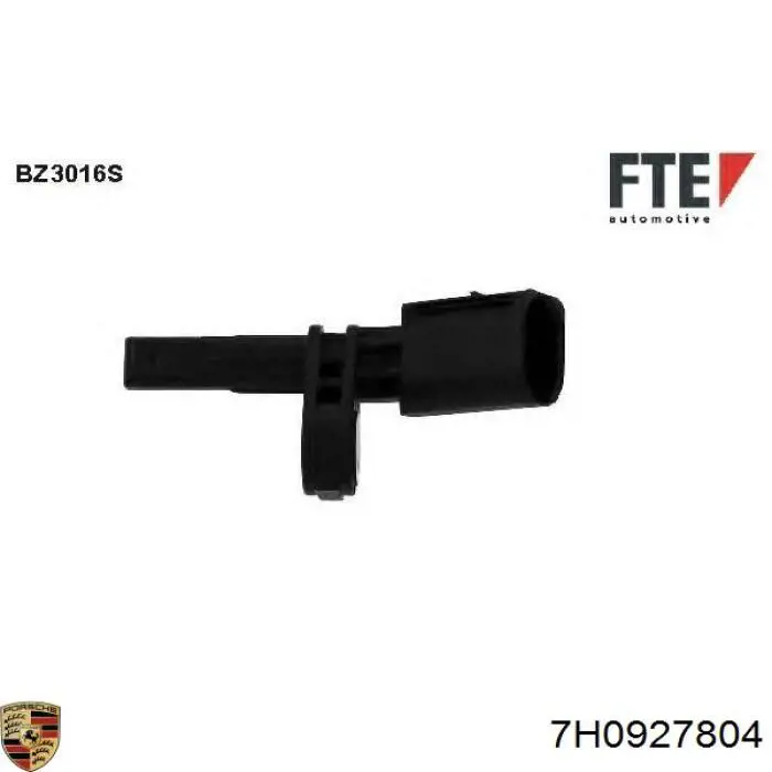 7H0927804 Porsche sensor abs delantero derecho