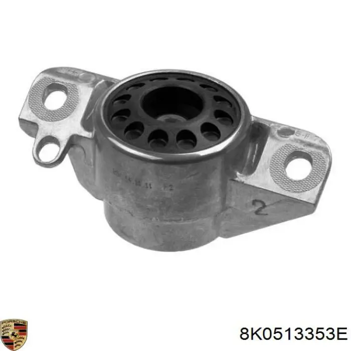 8K0513353E Porsche soporte amortiguador trasero