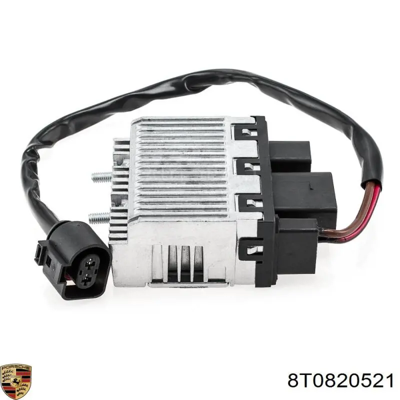 8T0820521 Porsche resitencia, ventilador habitáculo