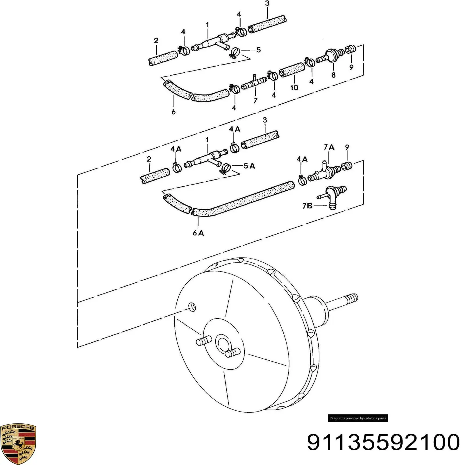 91135592100 Porsche 