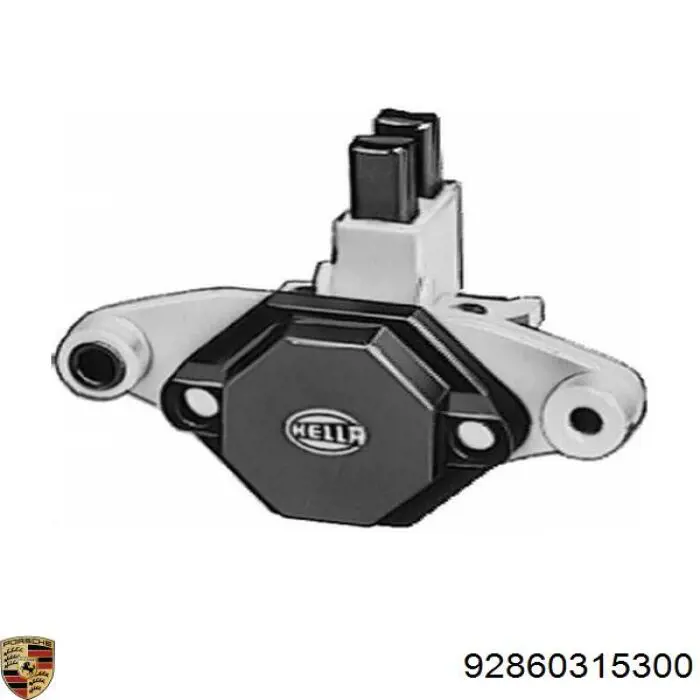 92860315300 Porsche regulador de rele del generador (rele de carga)