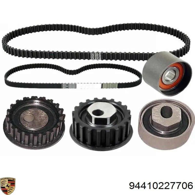 94410227706 Porsche rodillo intermedio de correa dentada