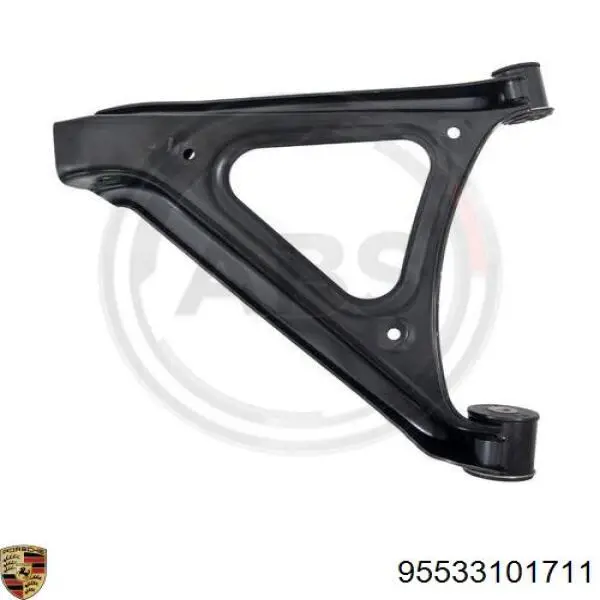 95533101711 Porsche brazo suspension (control trasero inferior izquierdo)