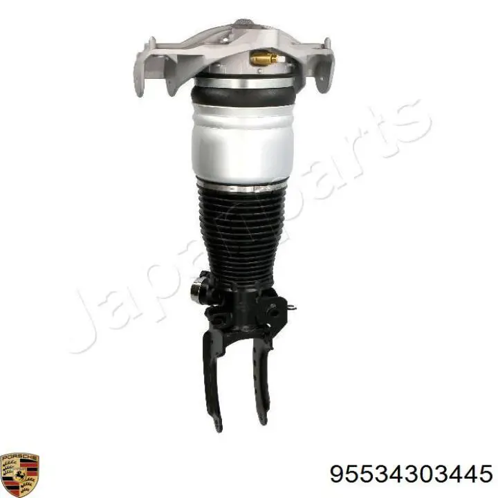 95534303445 Porsche amortiguador delantero derecho