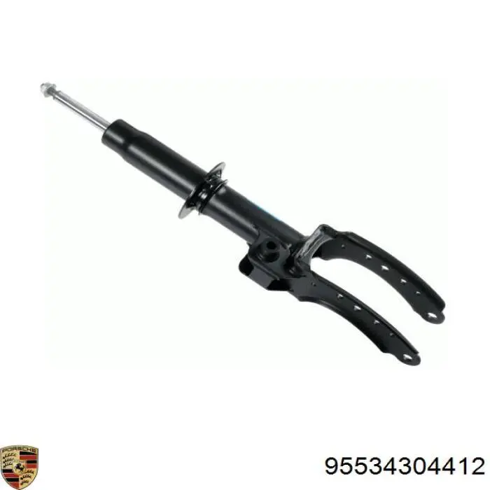 95534304412 Porsche amortiguador delantero derecho